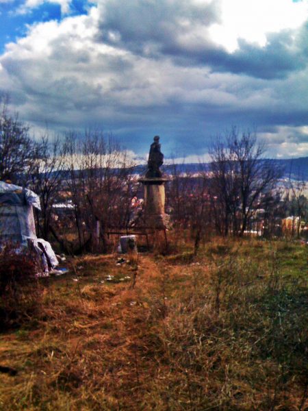Statuia lui Donath veghează asupra  Clujului