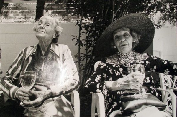 Two Women, Charleston - photo by Sylvia Plachy