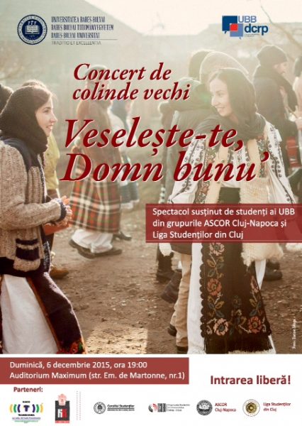 Afis Concert de colinde vechi