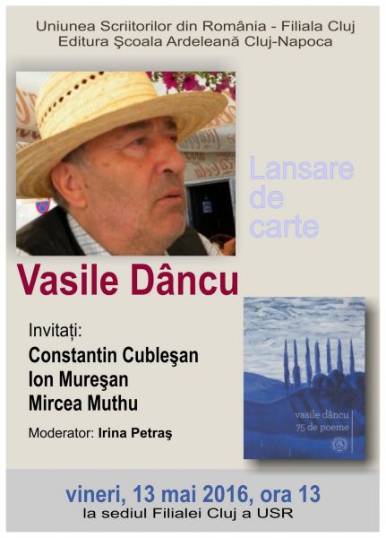 Afis Vasile Dancu 1 mc