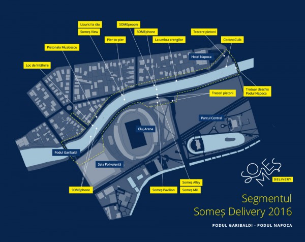 Somes Delivery - harta tronson 2016